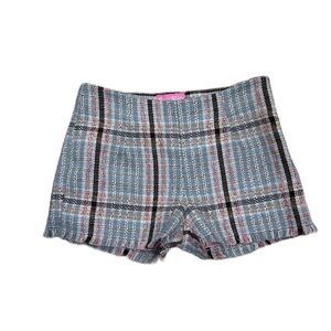 Sugar Thrillz Top Marks Tweed Shorts Size Small Coquette Girly Preppy Sold Out